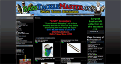 Desktop Screenshot of basstacklemaster.com